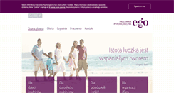 Desktop Screenshot of ego-psychologia.pl